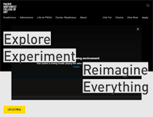 Tablet Screenshot of pnca.edu